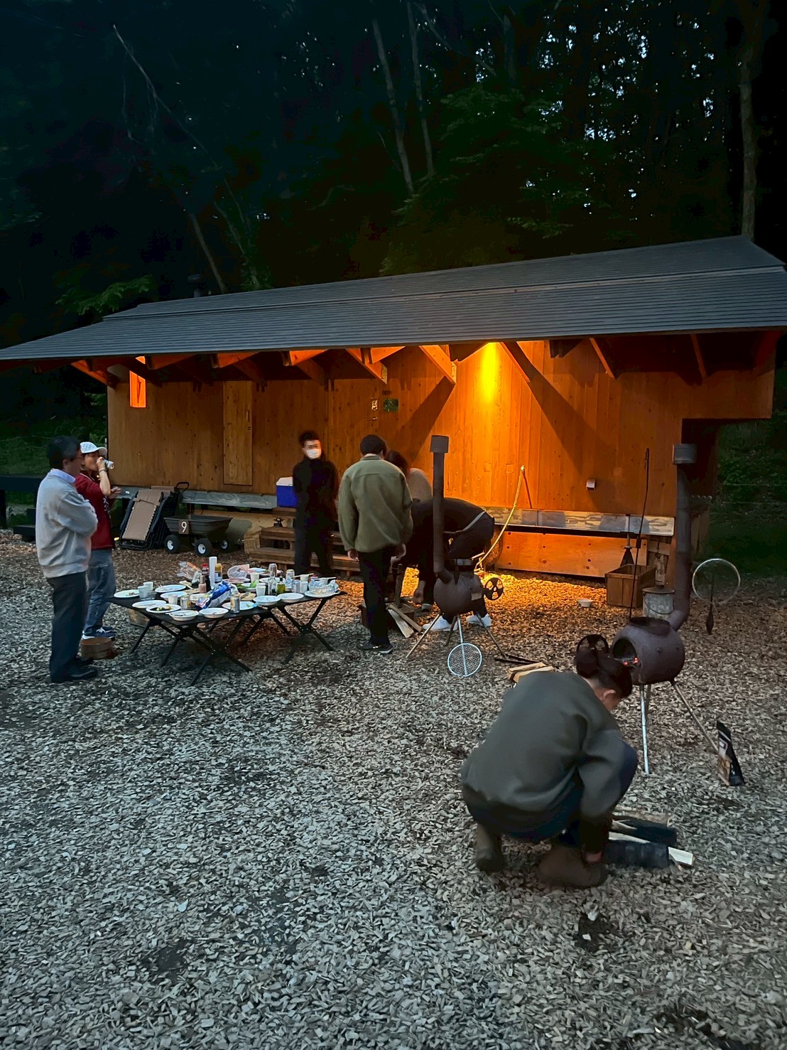 Earthboat Village Kurohime 視察